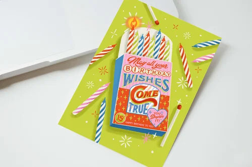 May All Your Birthday Wishes Come True - Greeting Card