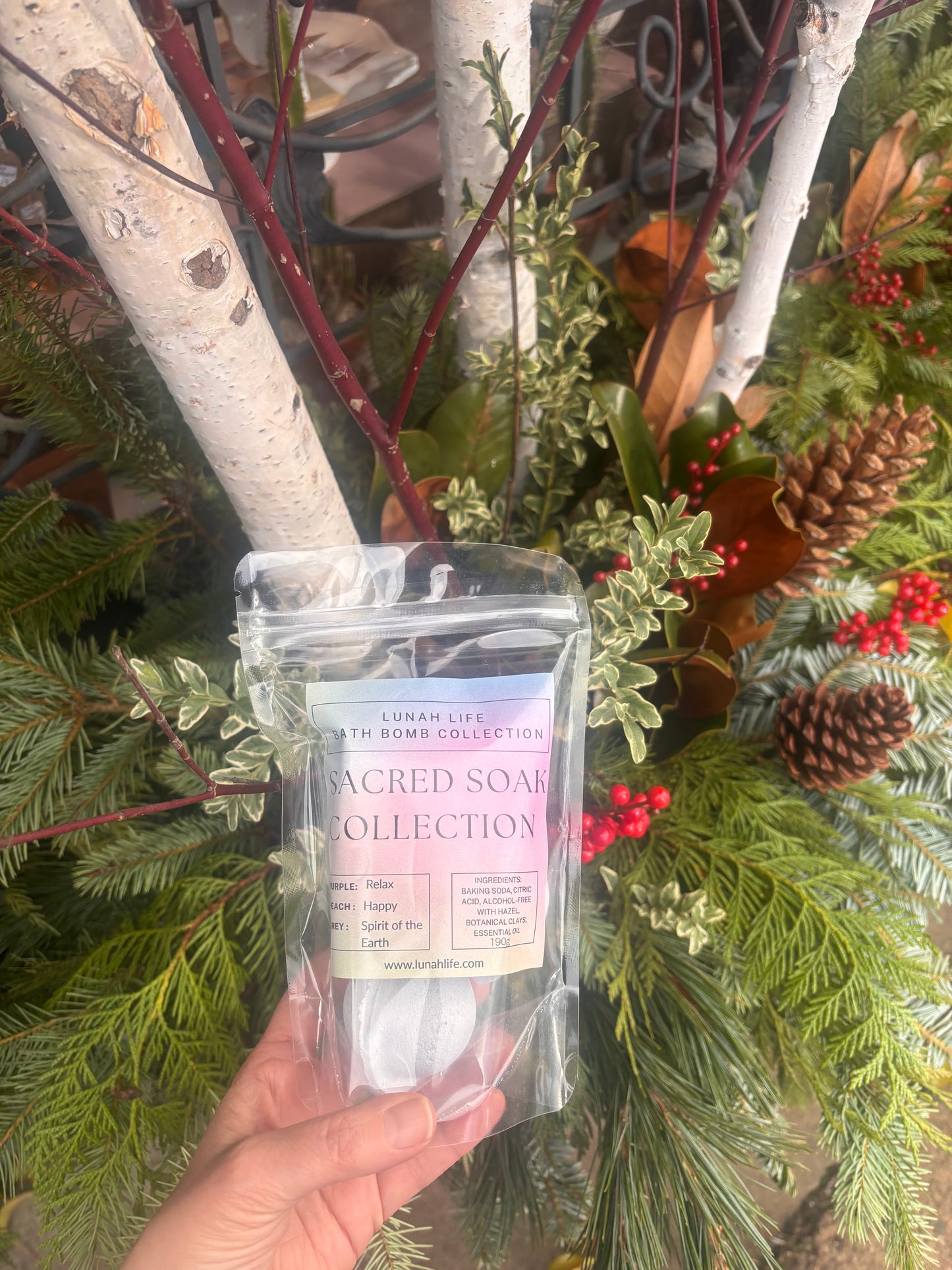 Sacred Soak Collection (Bath Bomb Trio)