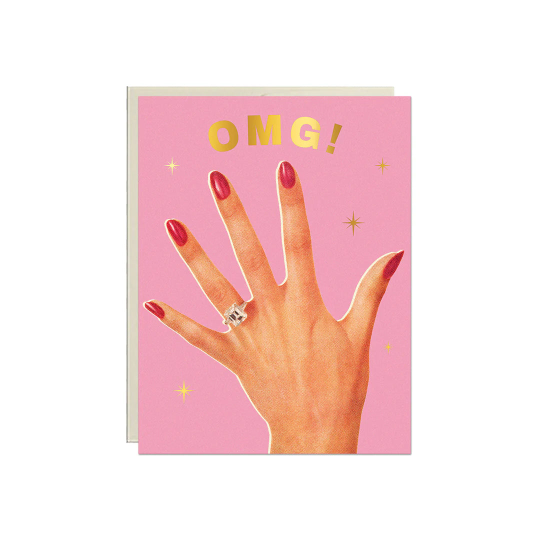 OMG! Engagement Card