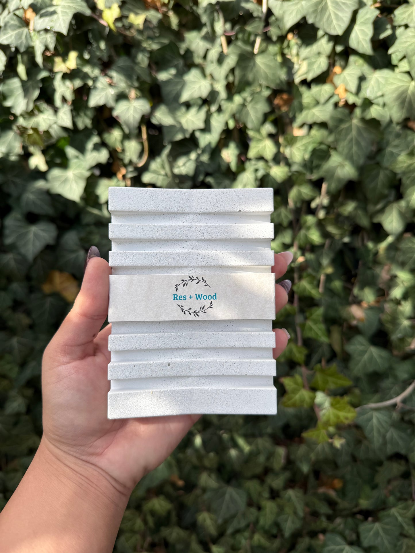 Rectangle Concrete Soap Dishes