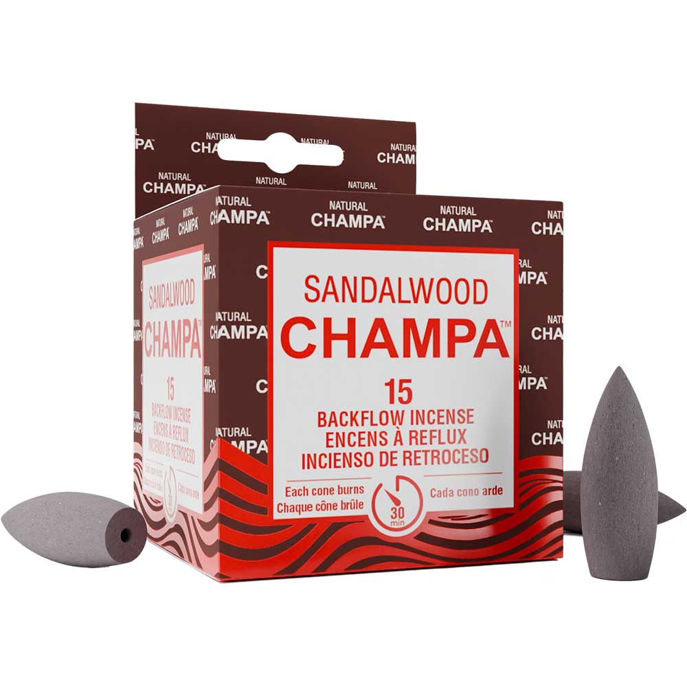 Champa Backflow Incense Cones