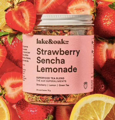 Strawberry Sencha Lemonade Tea