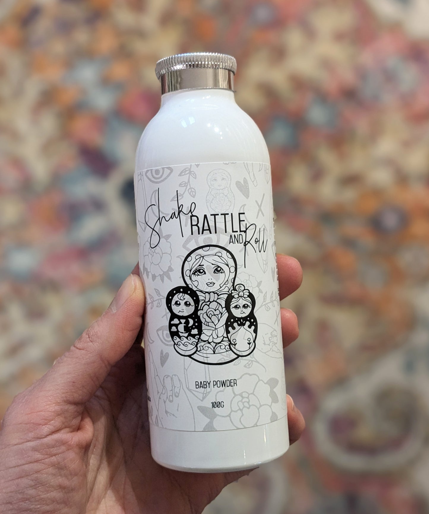 Shake Rattle and Roll Baby Powder