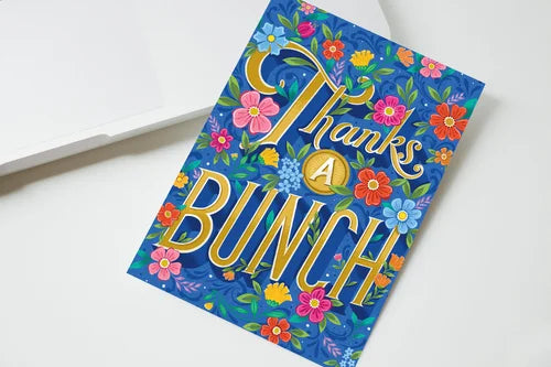 Thanks a Bunch - Thank You Card