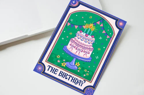 The Birthday Tarot Card - Greeting Card