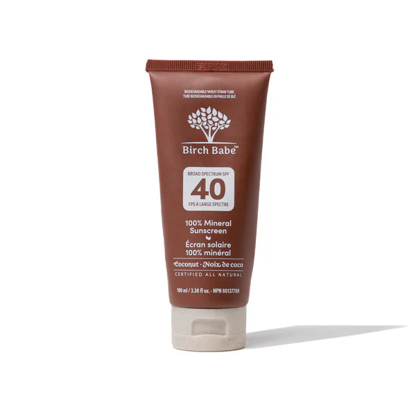 100% Mineral Sunscreens SPF 40 (Coconut)
