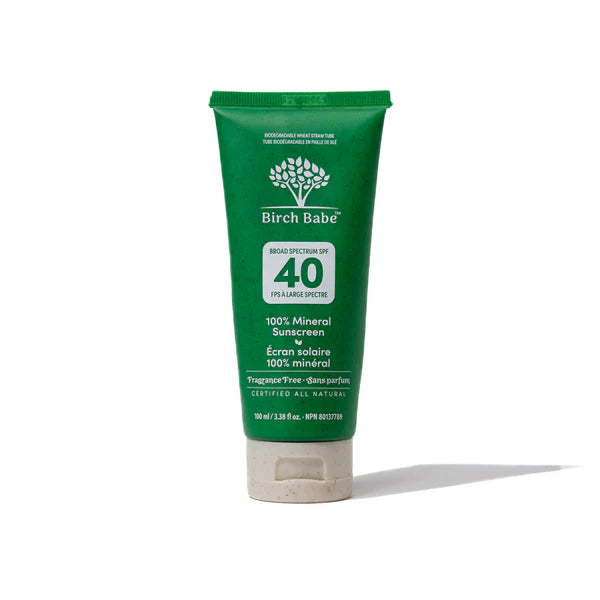100% Mineral Sunscreens SPF 40 (Fragrance Free)