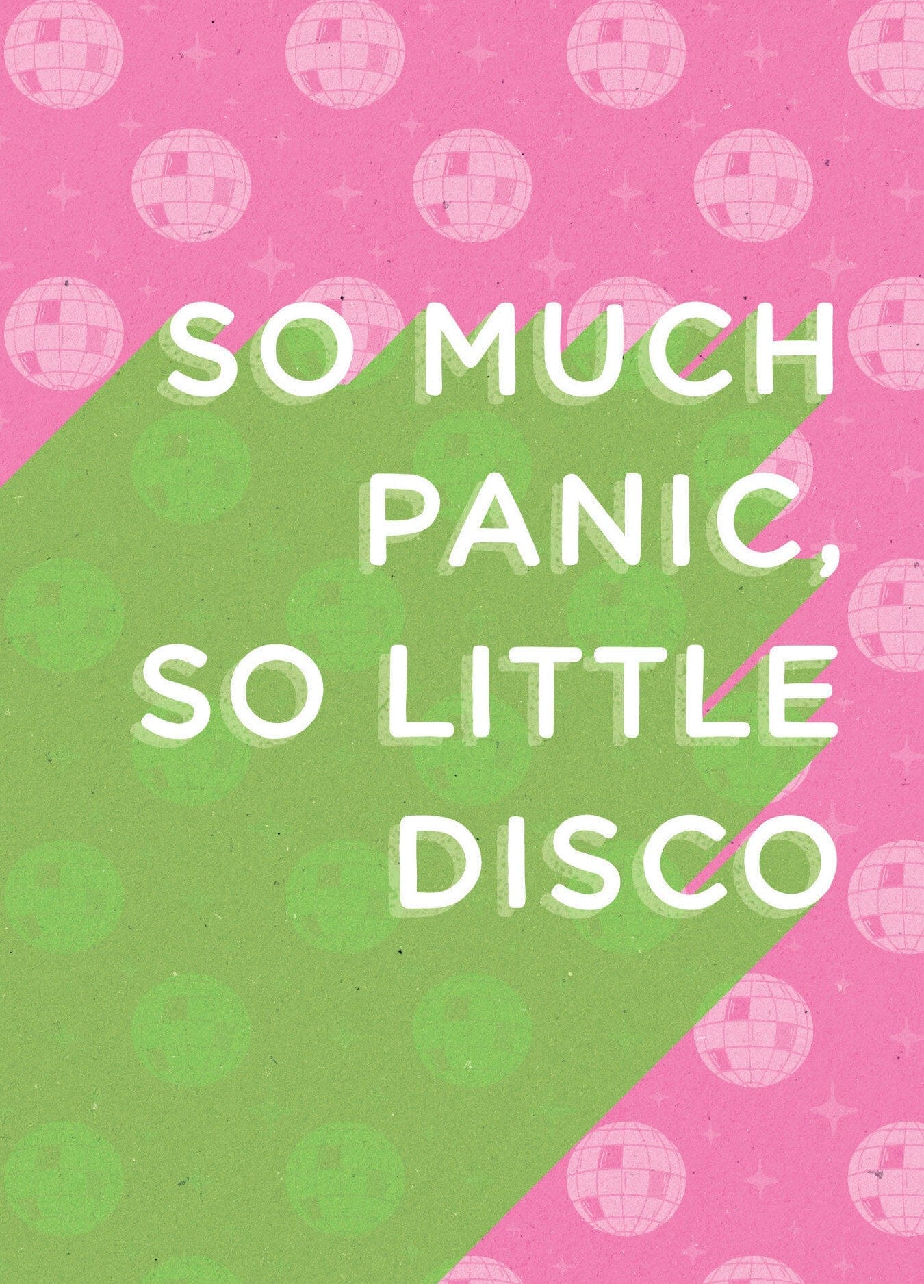 So Much Panic, So Little Disco Card