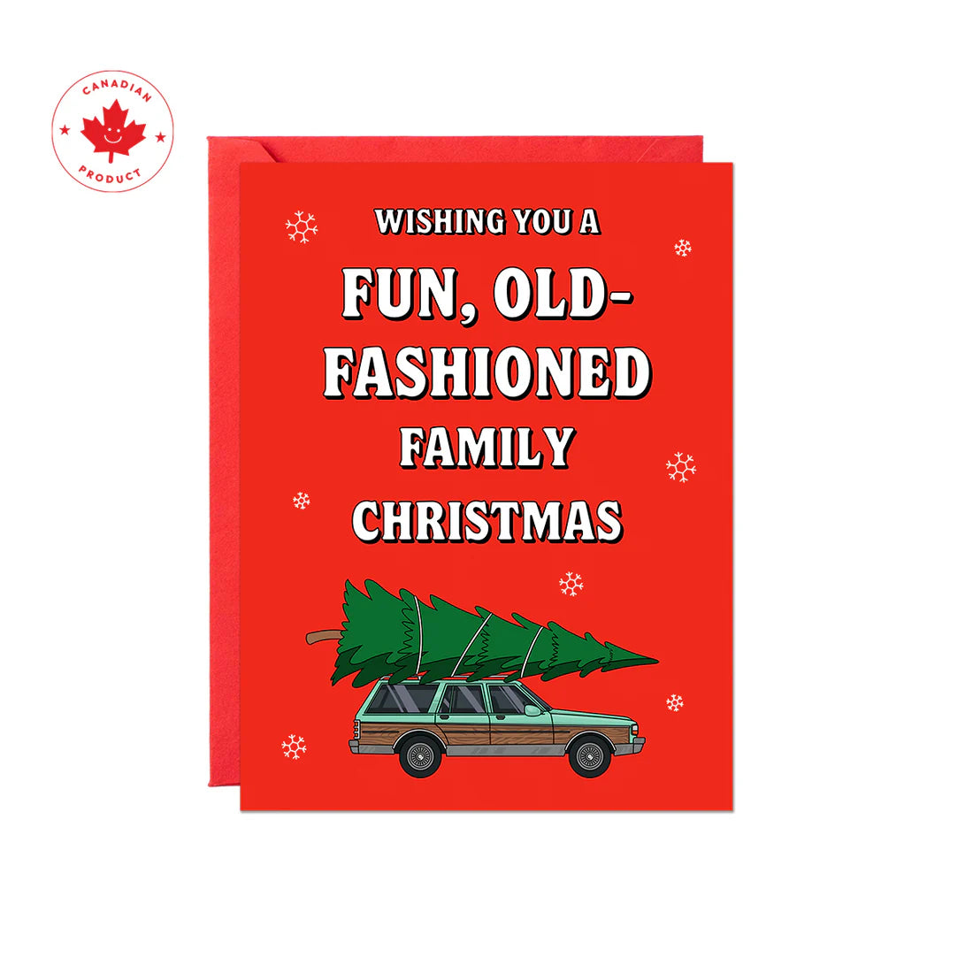Wishing You A Fun, Old-Fashioned Family Christmas