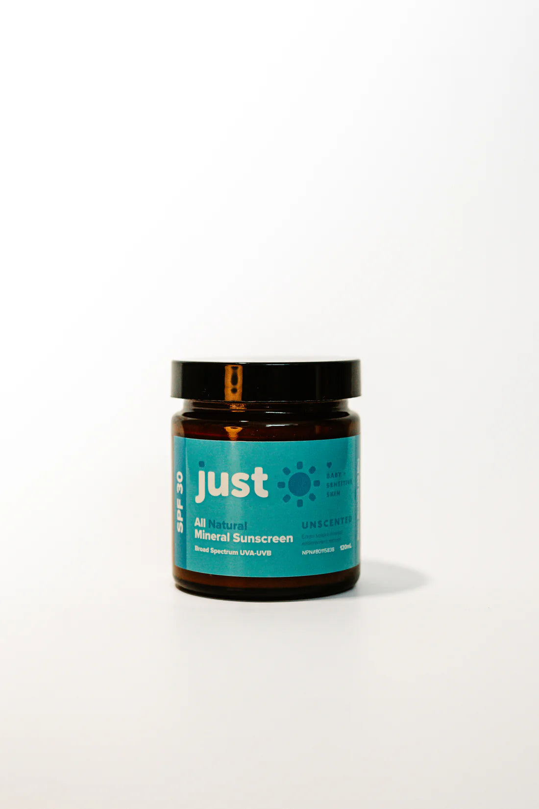 Just Sun Unscented Baby + Sensitive SPF 30 Lotion