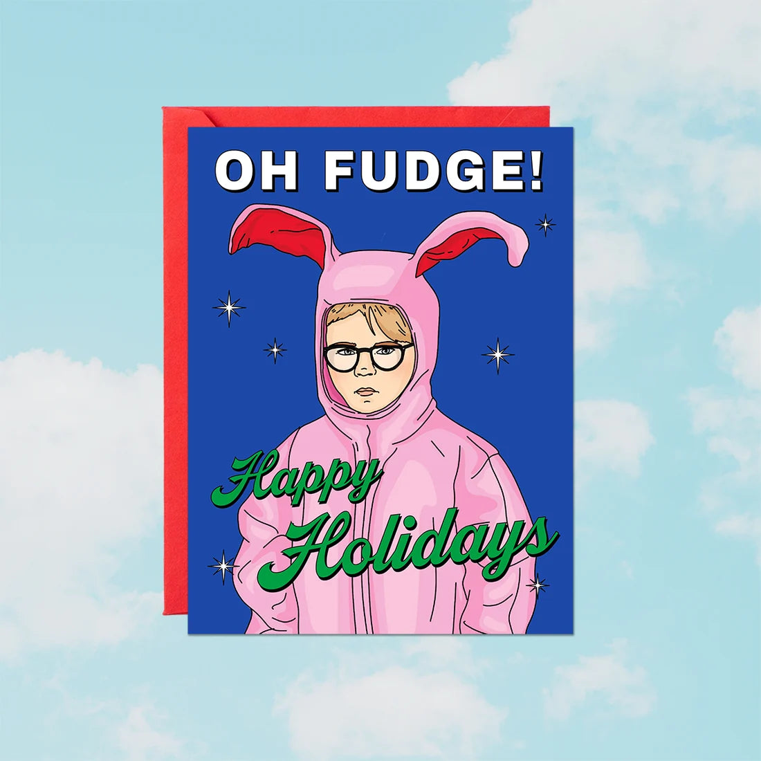 Oh Fudge! Happy Holidays Card