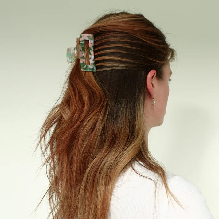 Sara Cellulose Acetate Hair Claw Clips