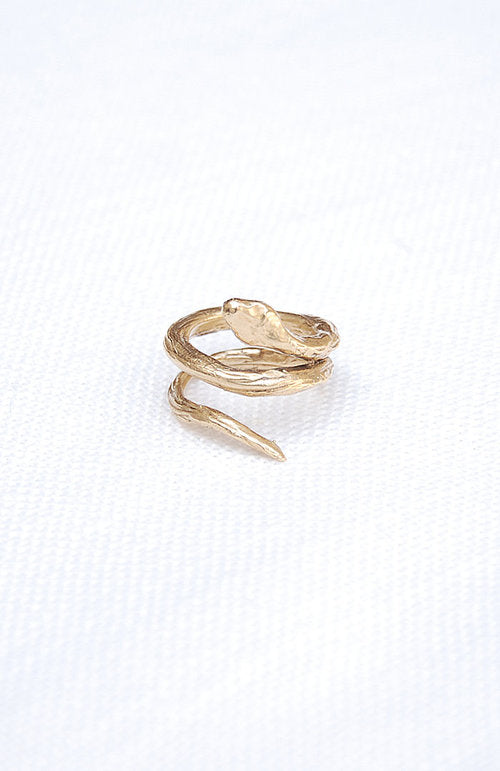 Serpent Ring Bronze