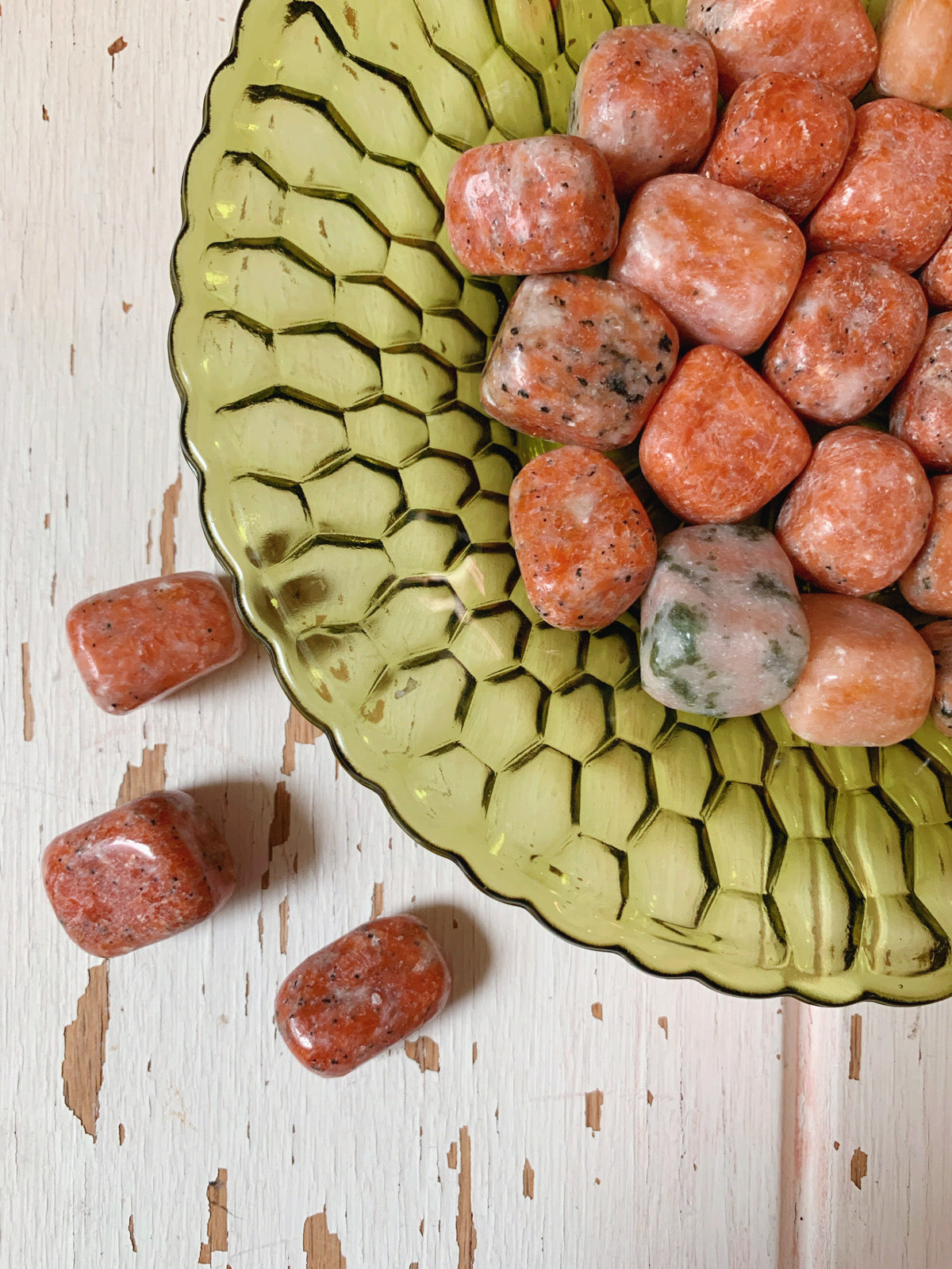 Orchid Calcite Tumbled