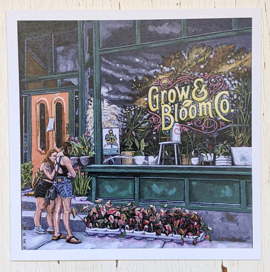 Grow & Bloom Card