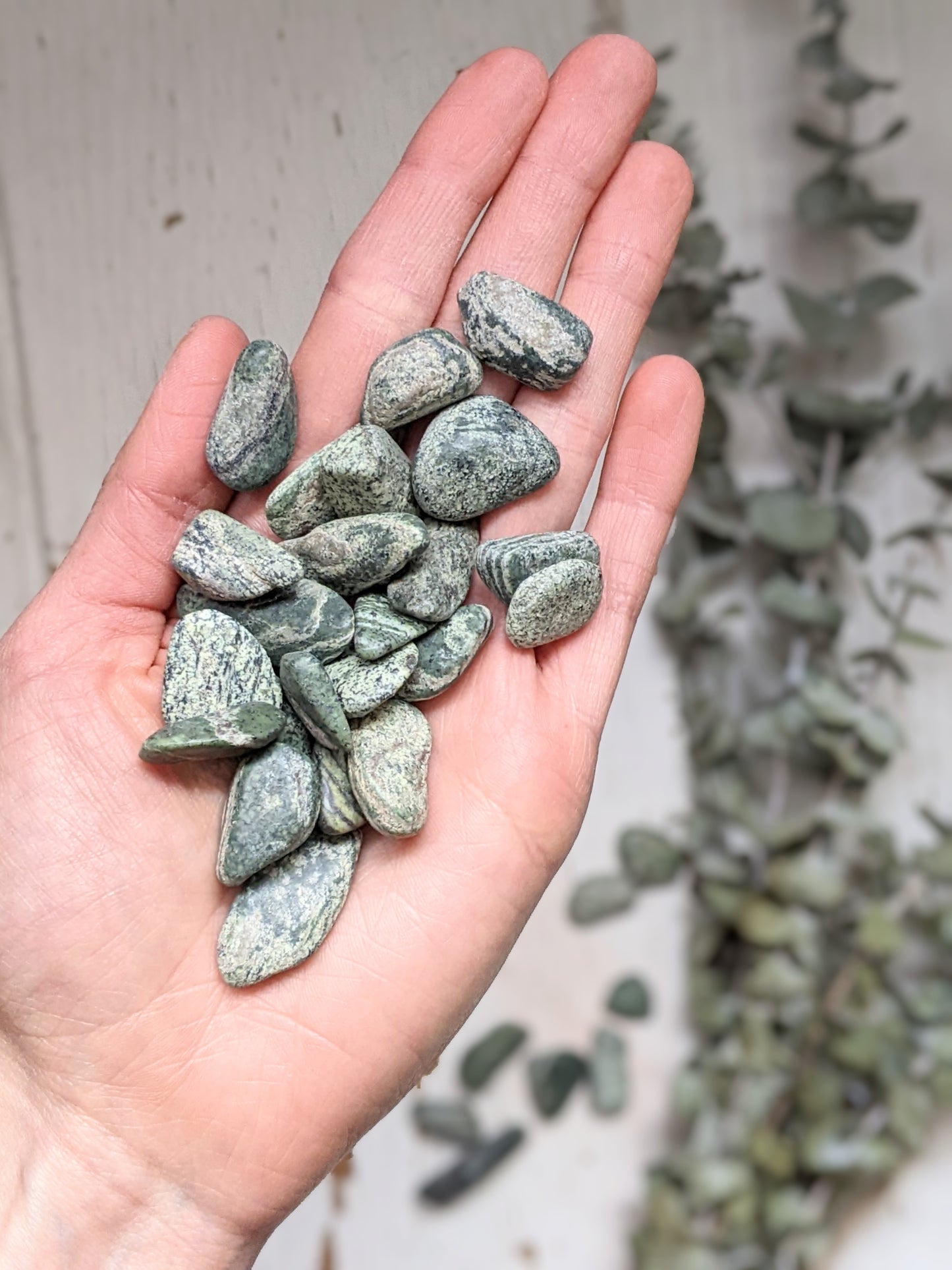 Serpentine Tumbled Crystal