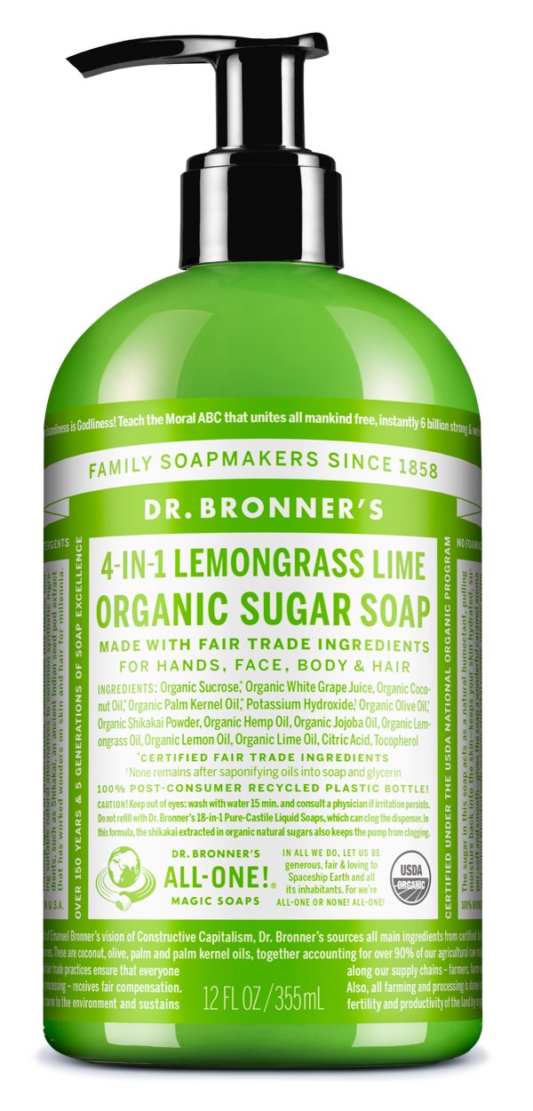 Dr. Bronner's Organic Sugar Soap 710ml