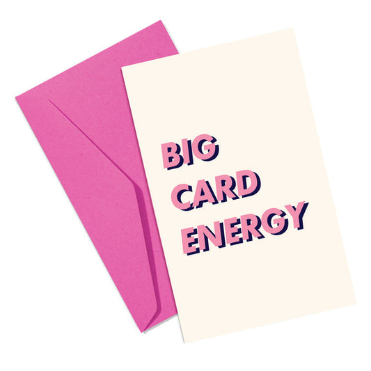 Big Card Energy