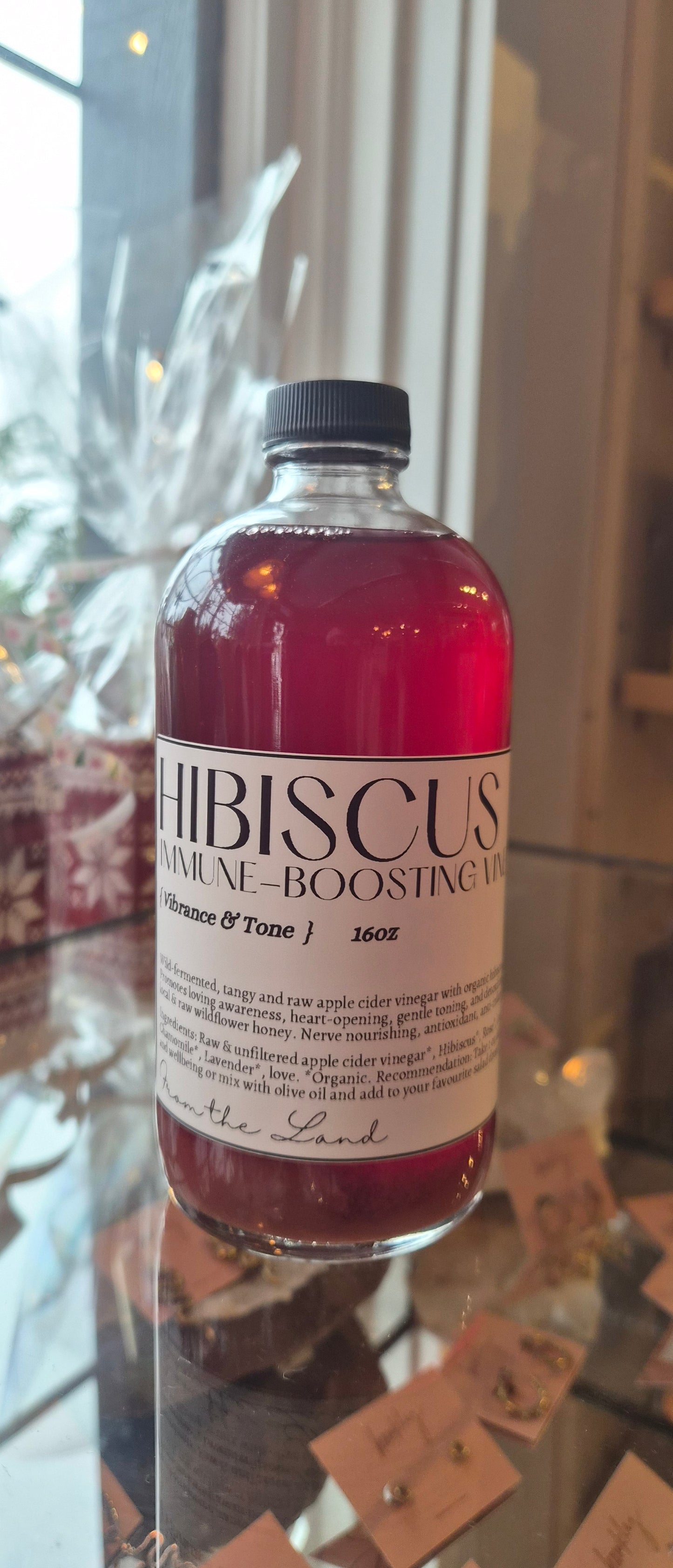 Hibiscus Immune Boosting Vinegar