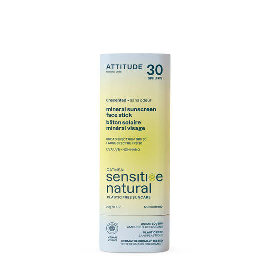 Unscented Mineral Sunscreen Stick Sensitive SPF 30