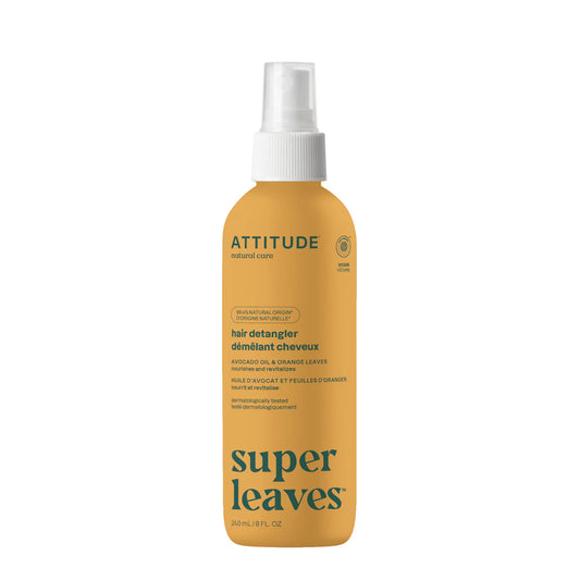 Super Leaves Hair Detangler Spray Orange Leaves