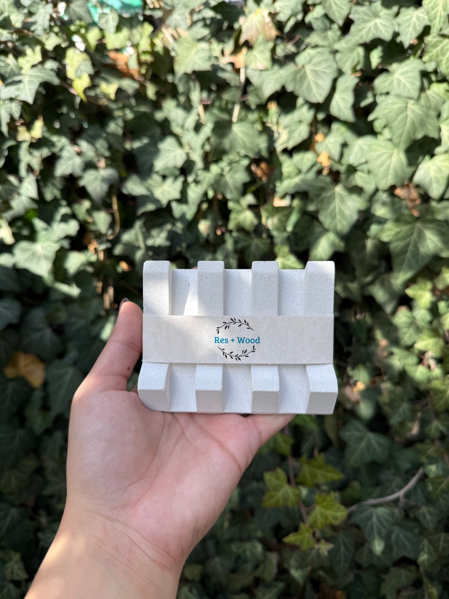 Angled Concrete Soap Dishes