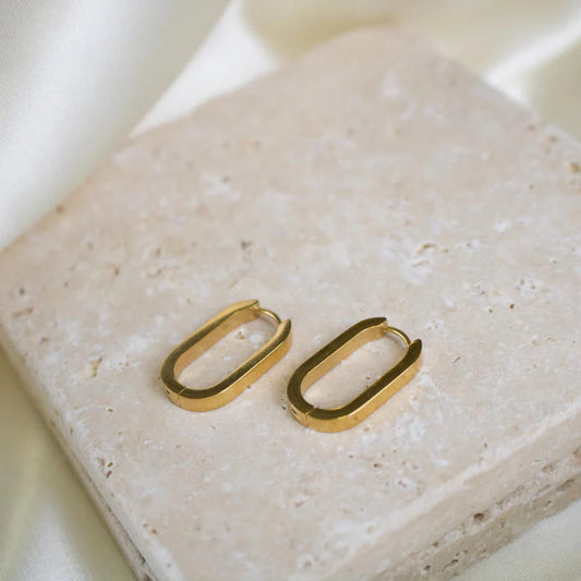 Lopez // Flat Oval Hoops