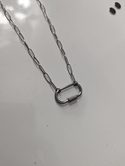 Carabiner 22" Necklace
