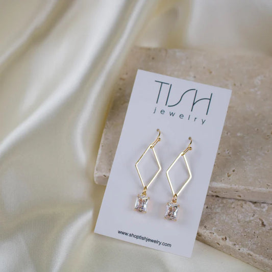 Fiona Rhinestone Earrings