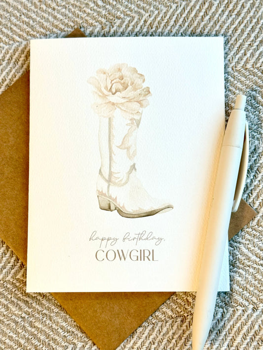 Happy Birthday Cowgirl
