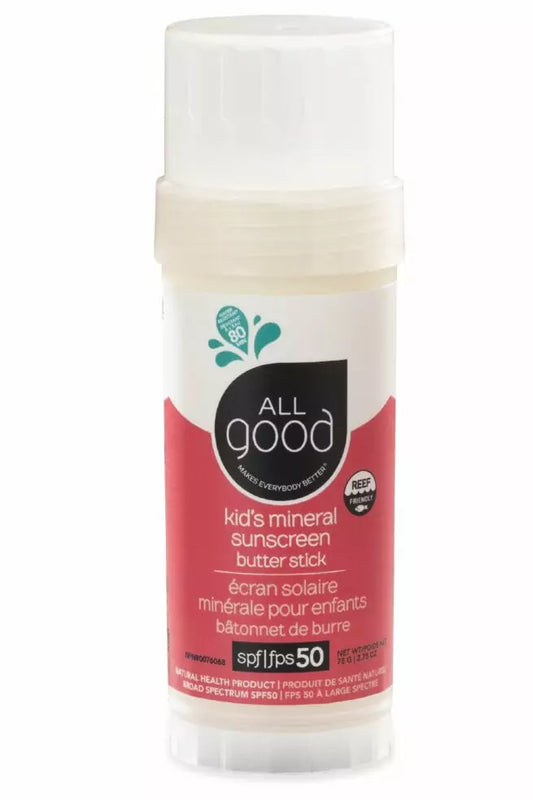 SPF 50 Kids Mineral Sunscreen Butter Stick, 2.75 oz