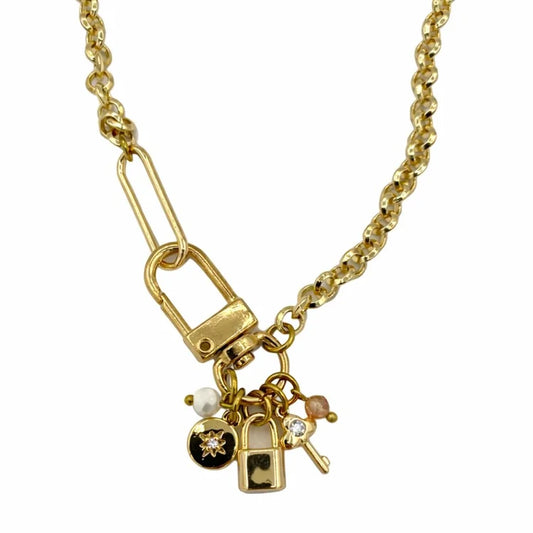 Lock & Key Necklace