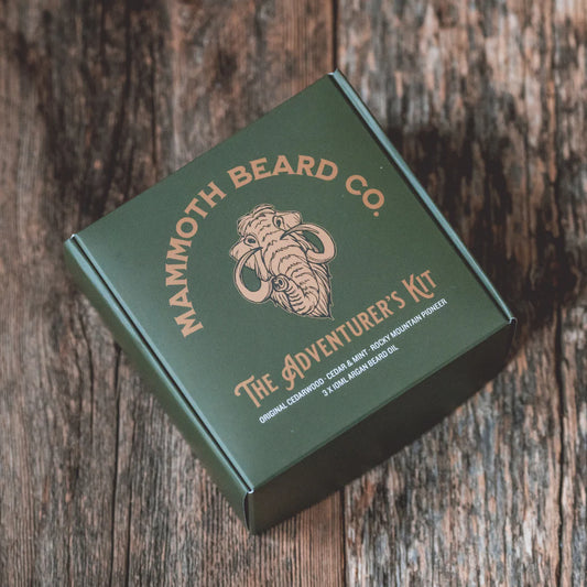 The Adventurer's Kit - 3 x 10ml Argan Beard Oil