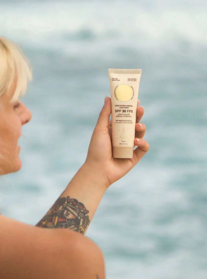 Tanit Moisturizing Mineral Sunscreen Spf 30
