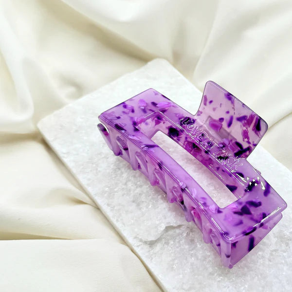 Aven Cellulose Acetate Hair Claw Clips