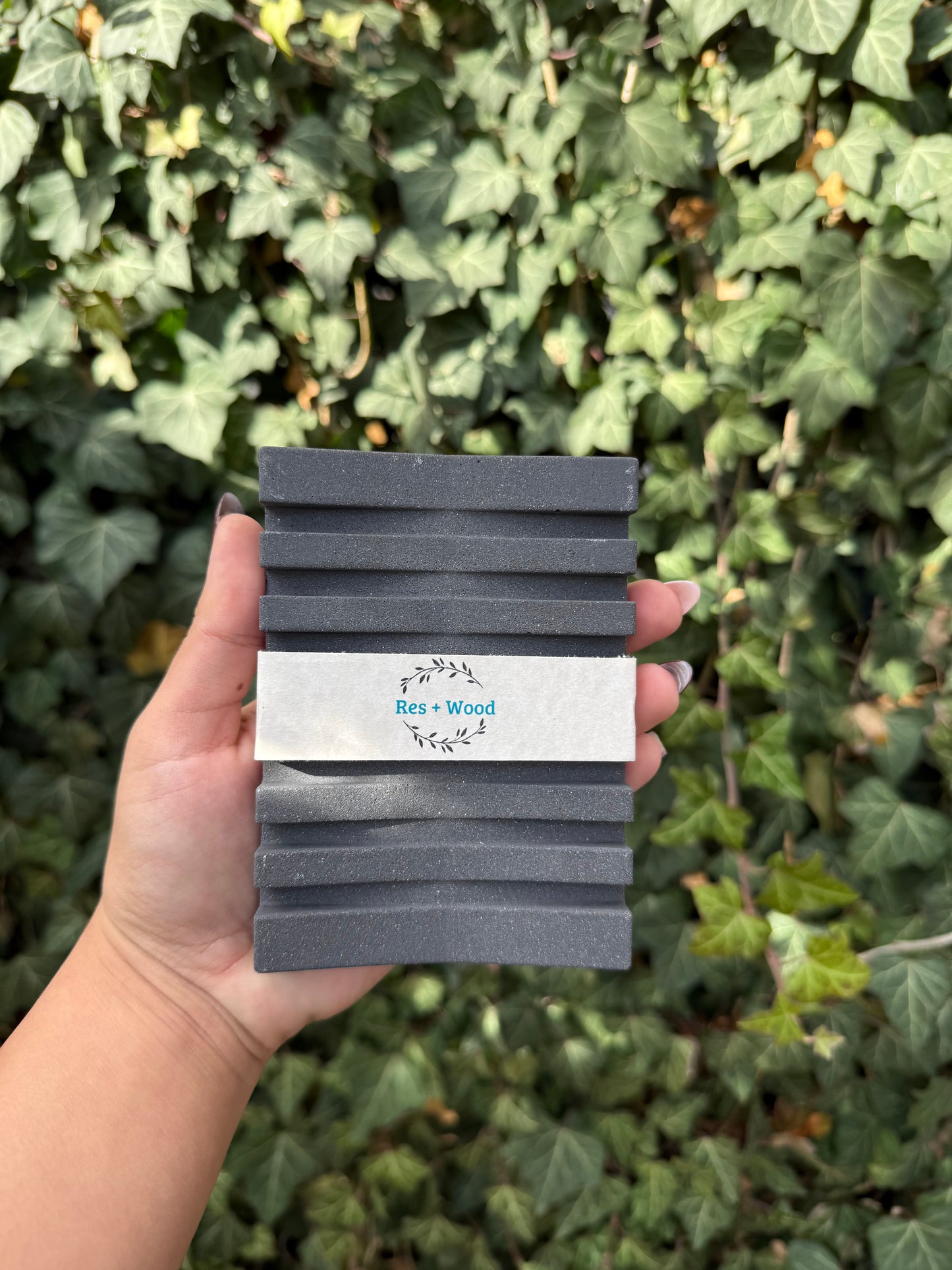 Rectangle Concrete Soap Dishes