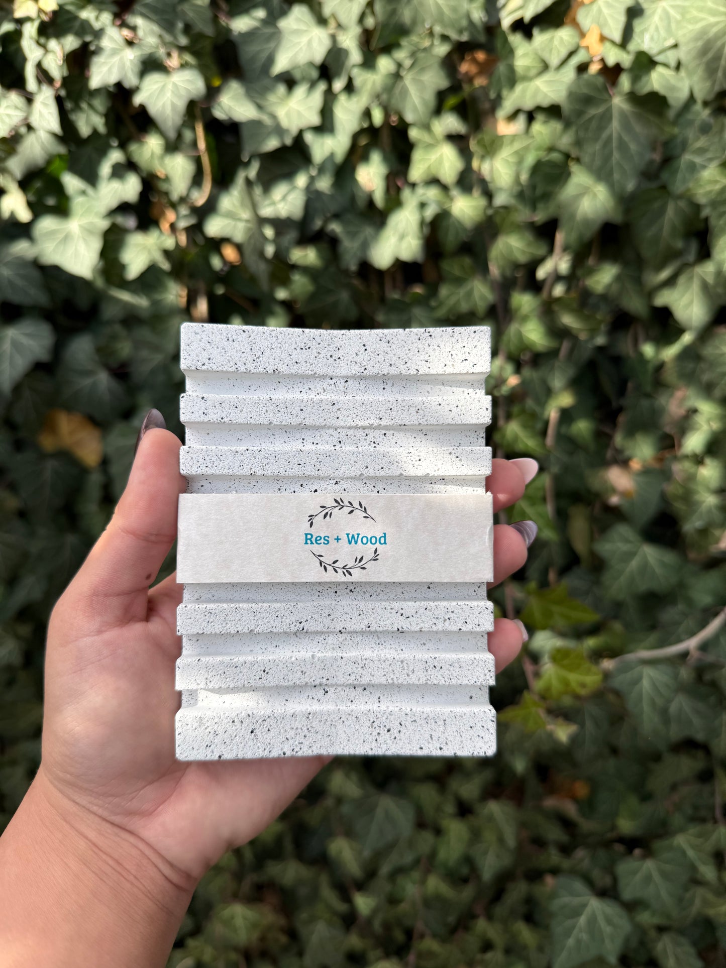 Rectangle Concrete Soap Dishes