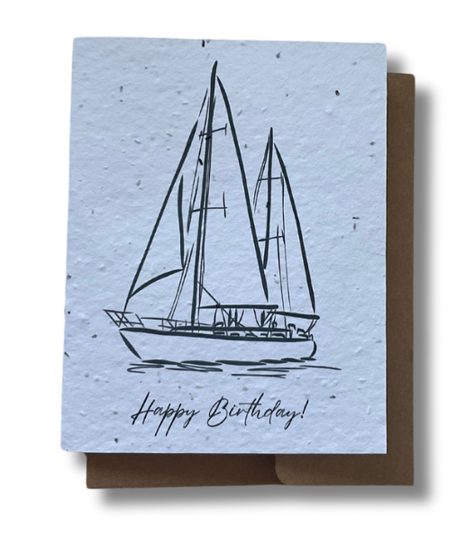 Sailor Happy Birthday Card