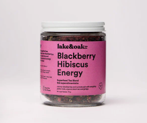 Blackberry Hibiscus Energy Tea
