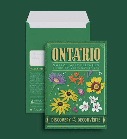 Ontario Native Wildflowers (Discovery) - Seed Packet