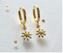 Daisy Hoops