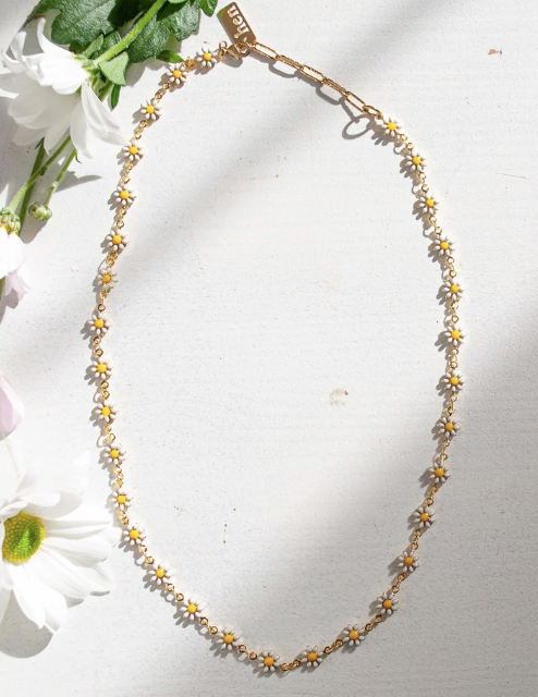 Daisy Necklace & Bracelet