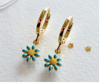 Daisy Hoops