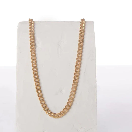 Palmer Cuban Chainlink Layering Necklace