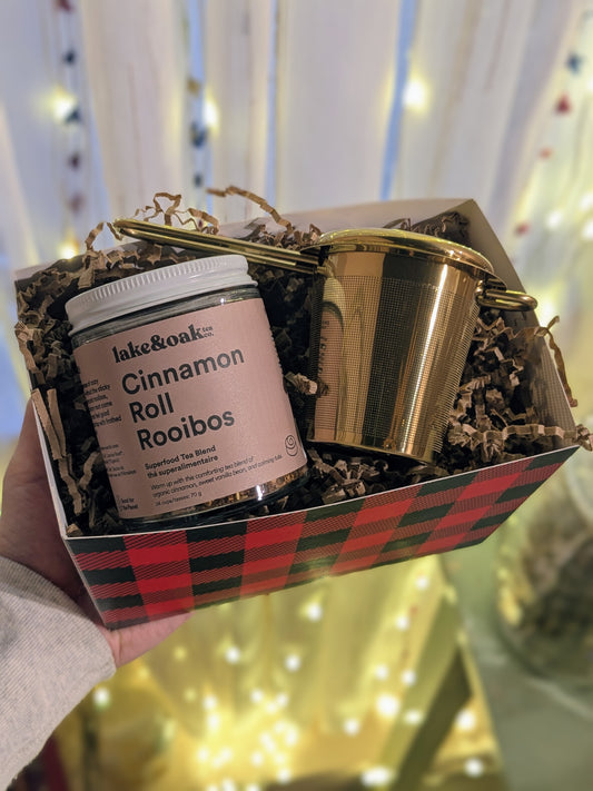 Tea with Strainer Gift Set