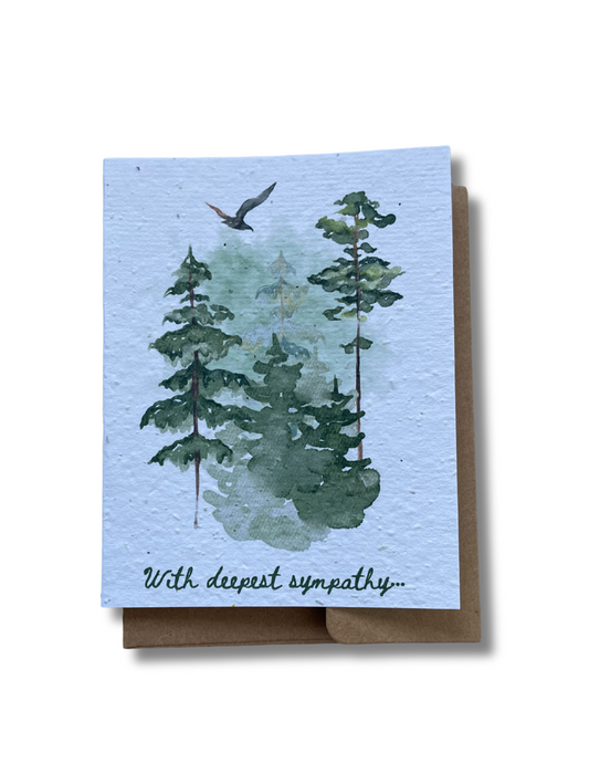 With Deepest Sympathy Card