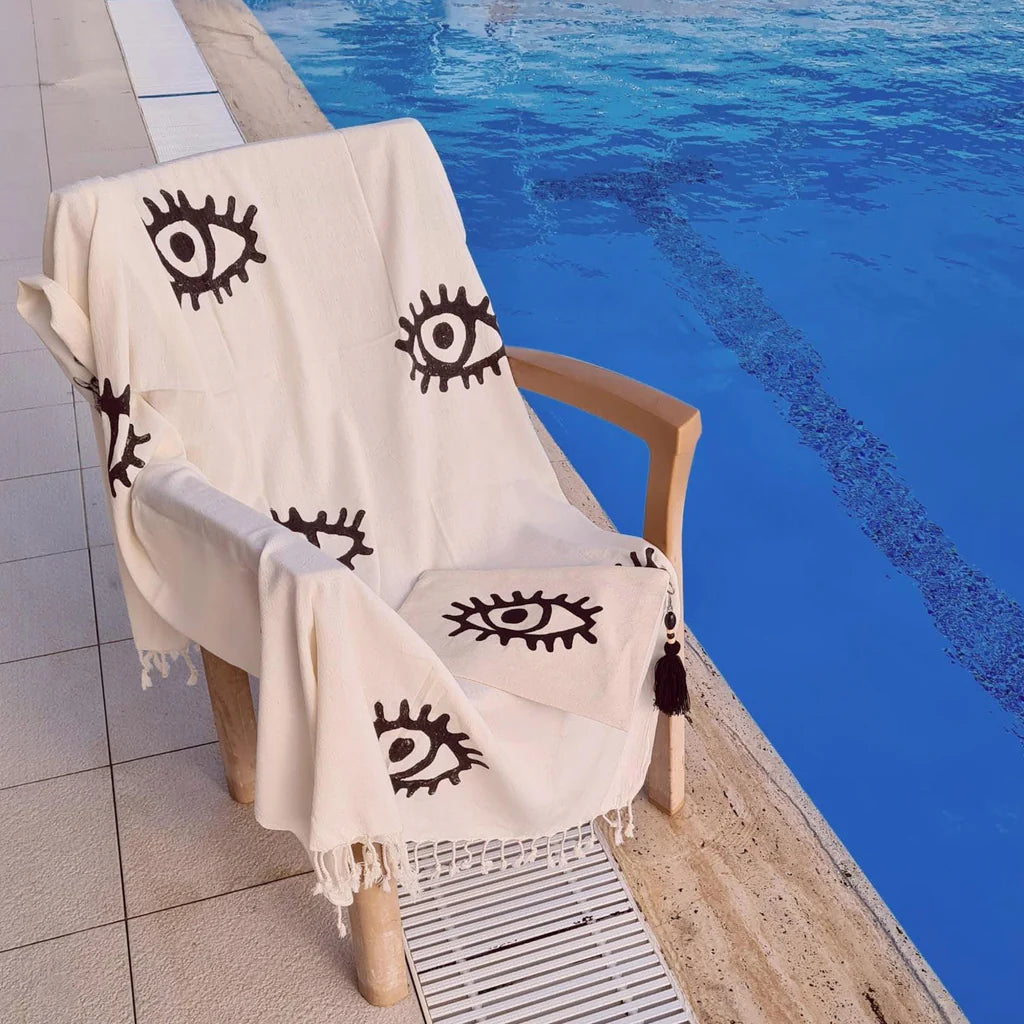 Evil Eye Turkish Towel