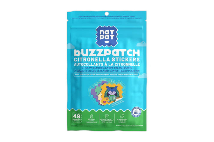 Buzz Patch - Mosquito Repellent Citronella Stickers (24 Pack)