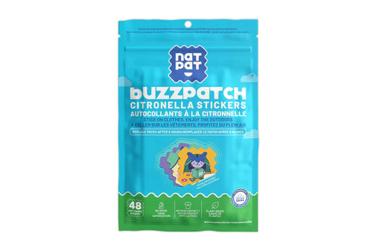 Buzz Patch - Mosquito Repellent Citronella Stickers (24 Pack)