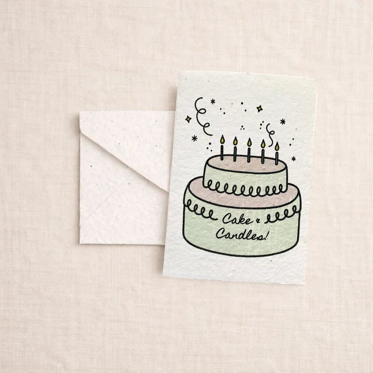 Cake & Candles Card